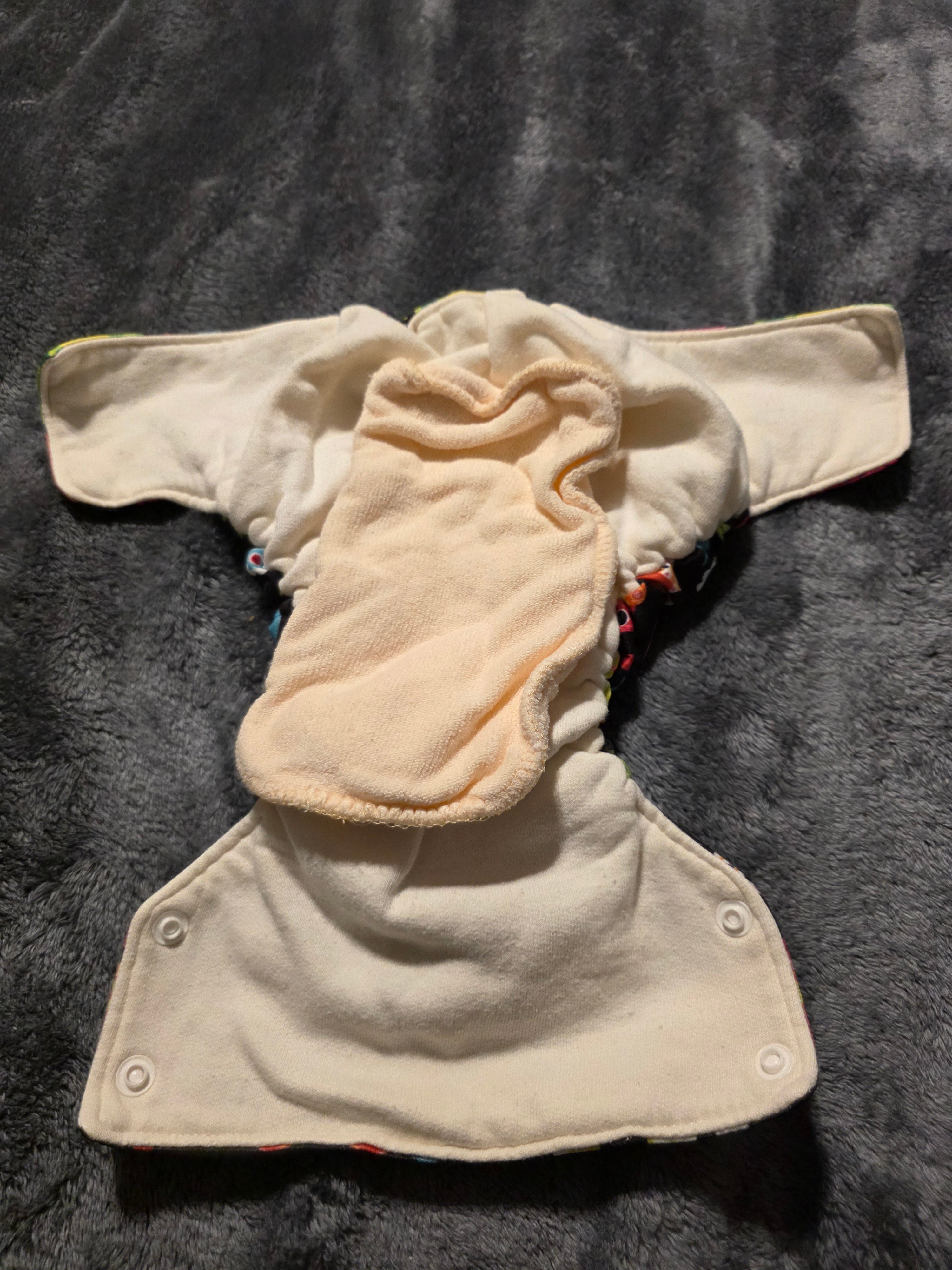 OS Bottombumbers cover w insert (elephants)