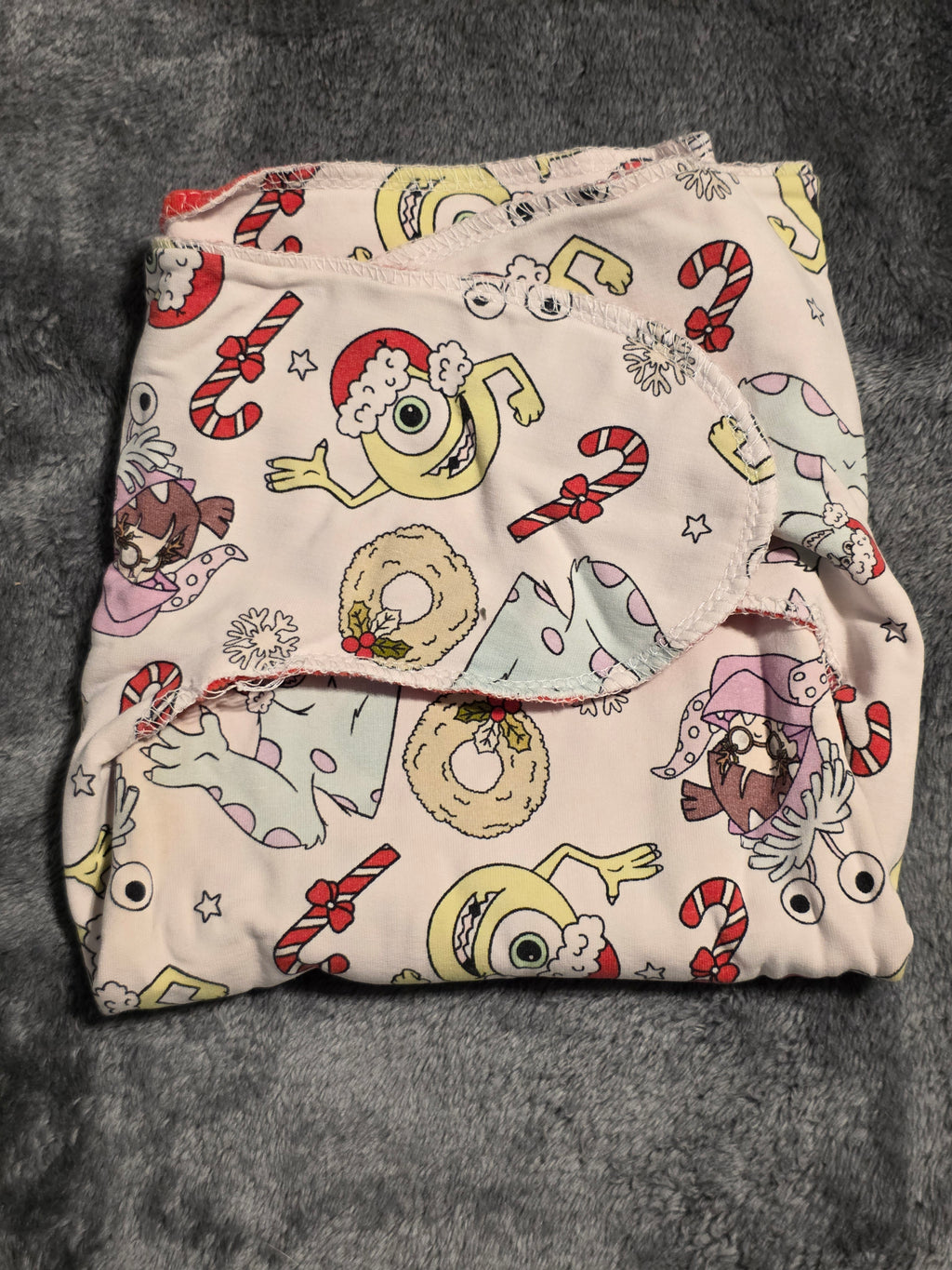 OS Scruchy Bum preflat 2 layer (Xmas Monster)