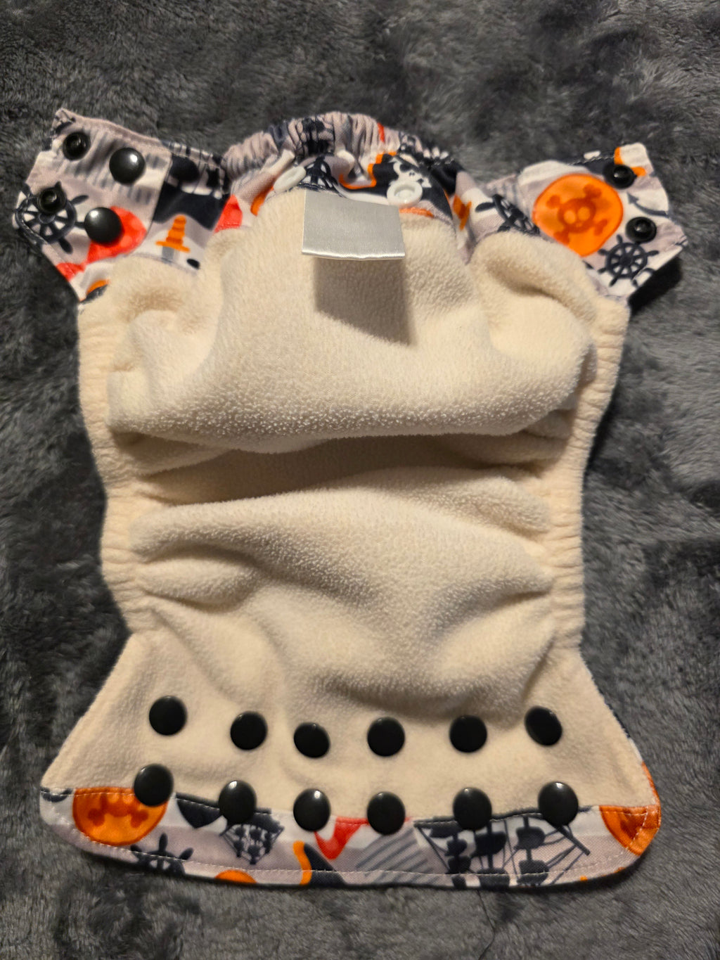 NB Nickies Diapers Cover (pirates)