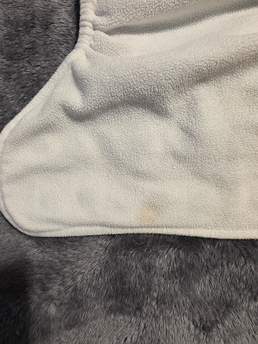 OS little butt embroidered fleece pocket (Happy Camper)