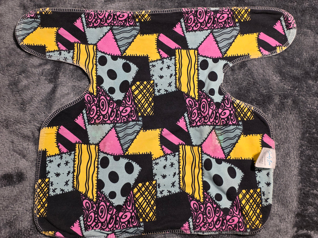 OS Scruchy Bum preflat 3 layer reversible (jack patchwork)