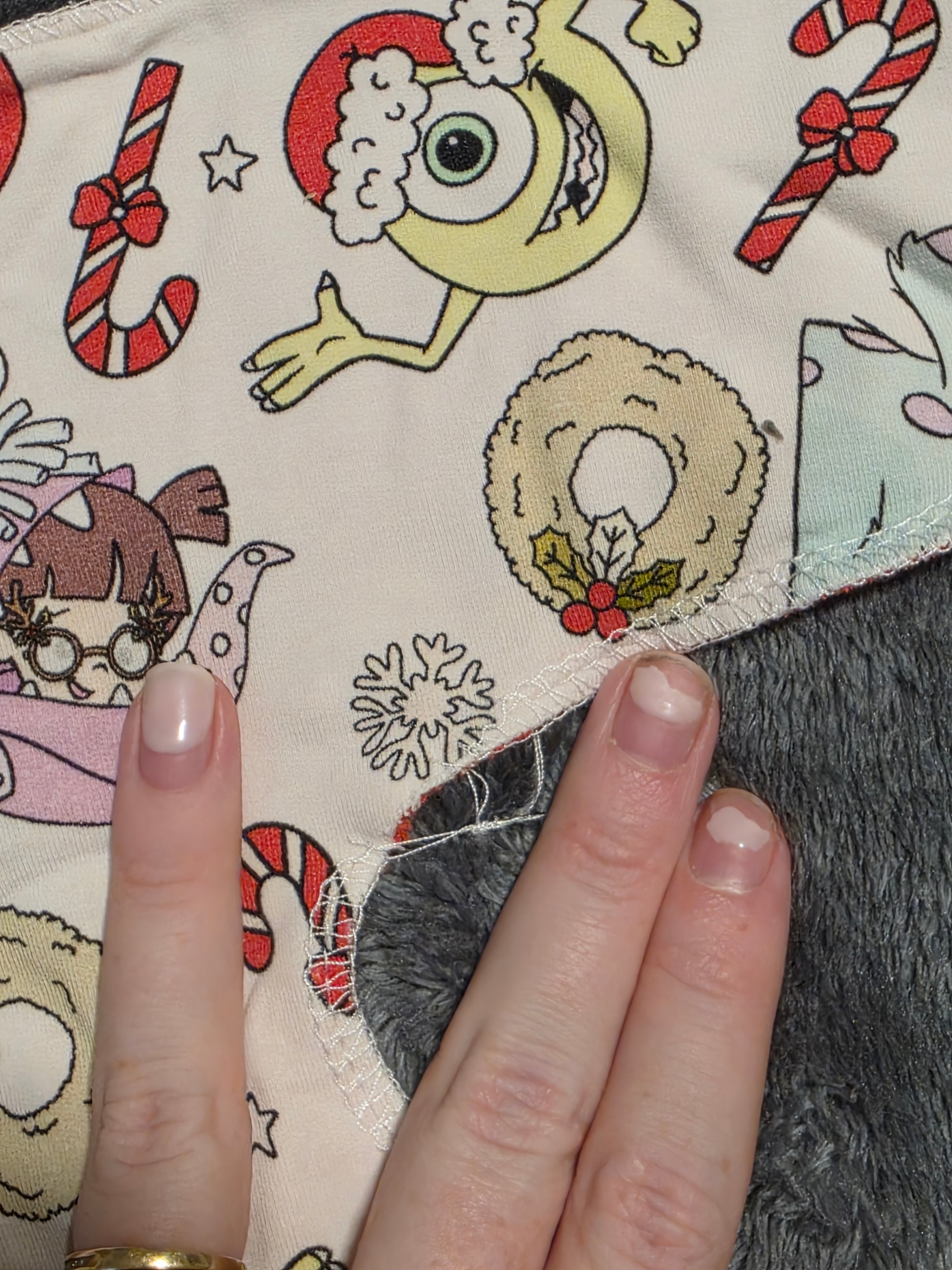 OS Scruchy Bum preflat 2 layer (Xmas Monster)