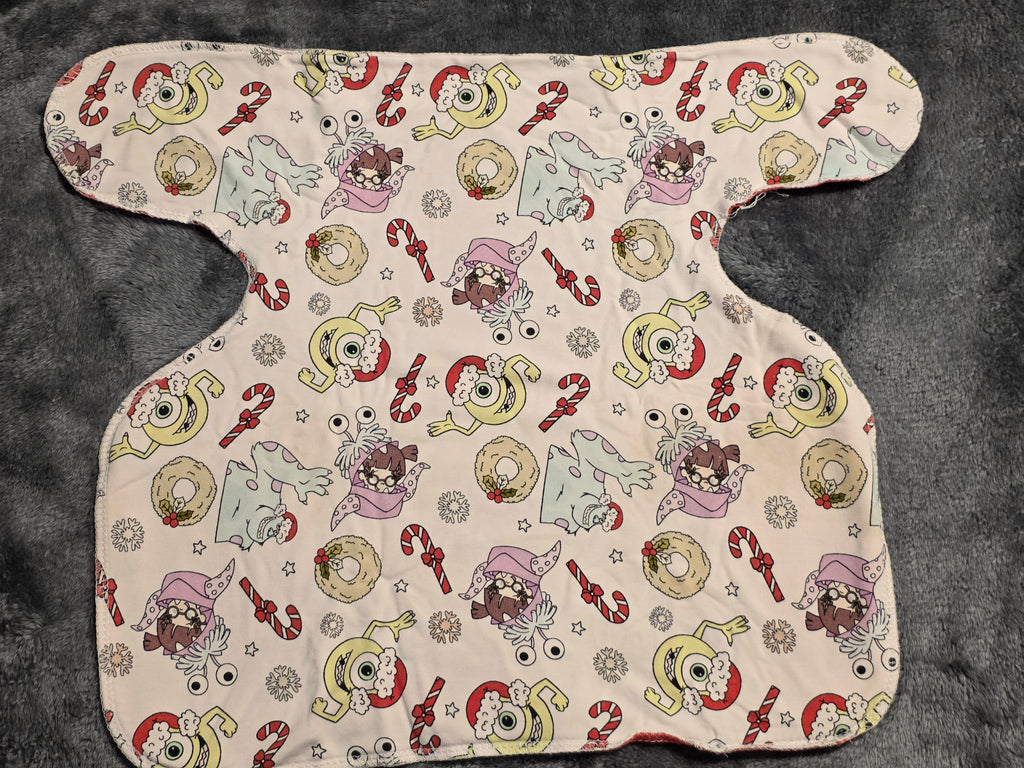OS Scruchy Bum preflat 2 layer (Xmas Monster)