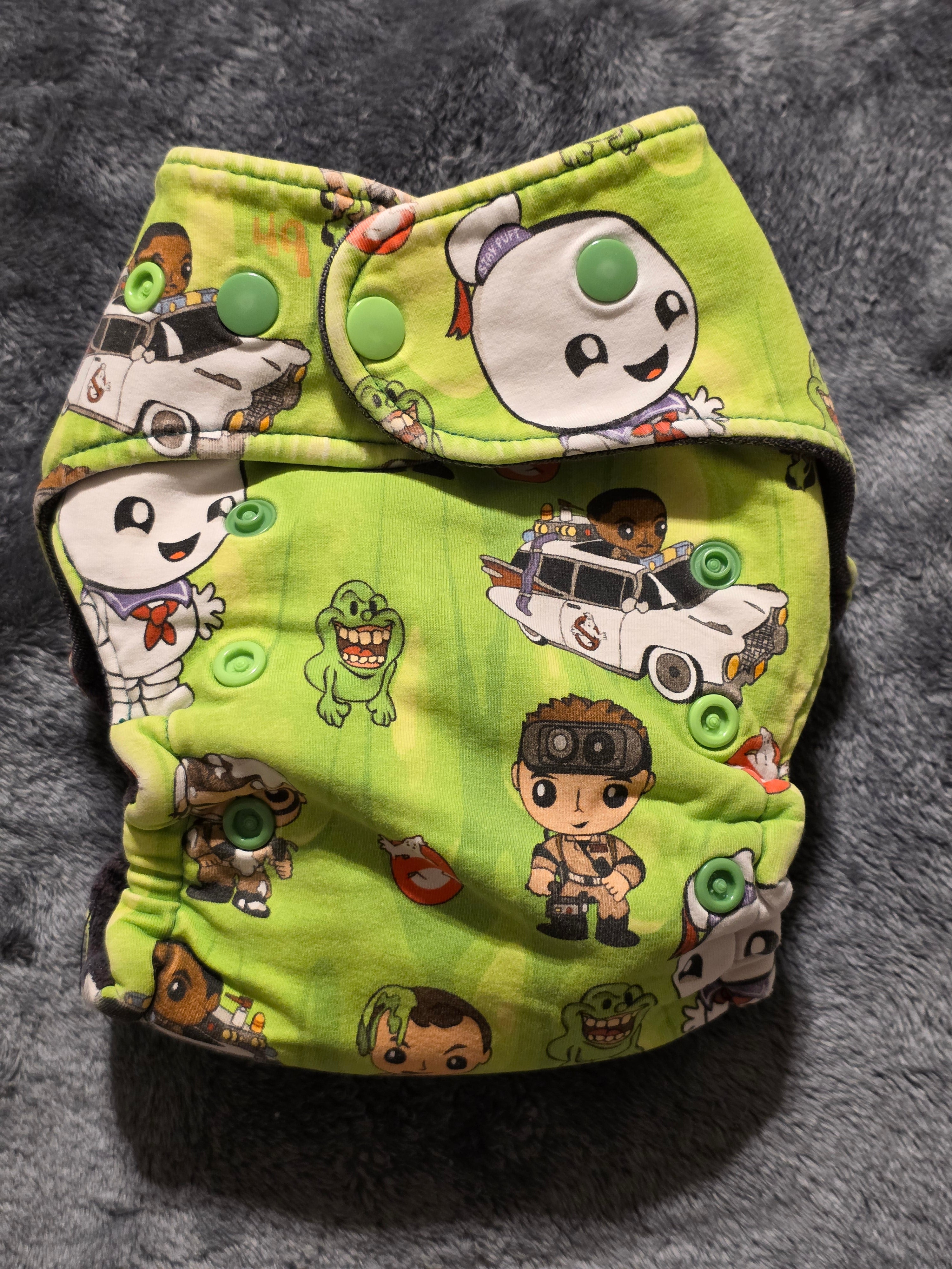 OS Dds Diapers Fitted and Twinkie Tush fitted inner (GhostB)