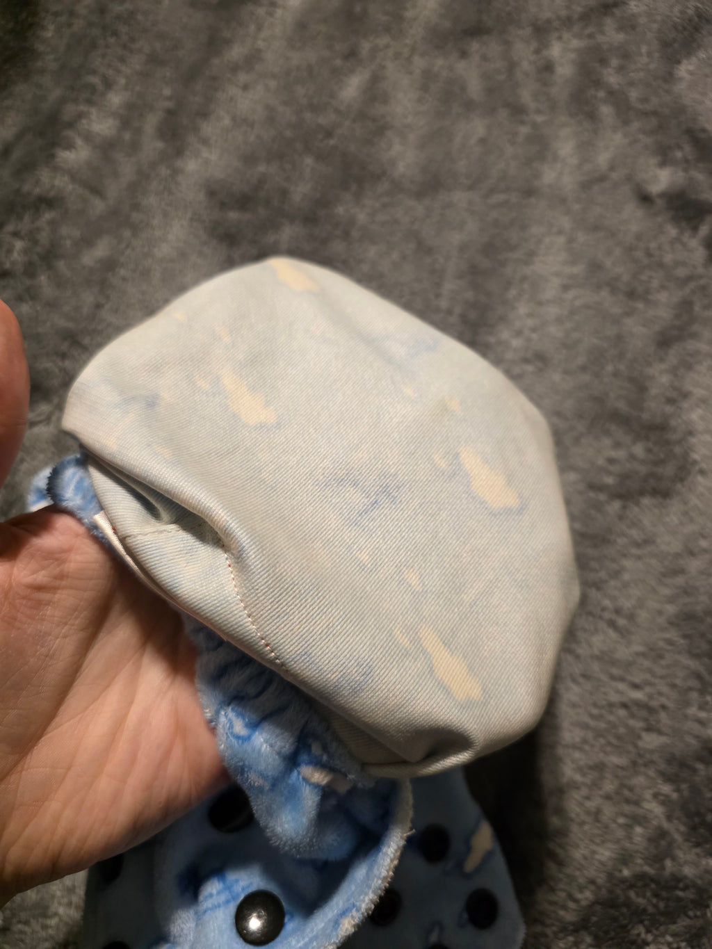 OS Royal Fluff minky Pocket (rockinghorse)
