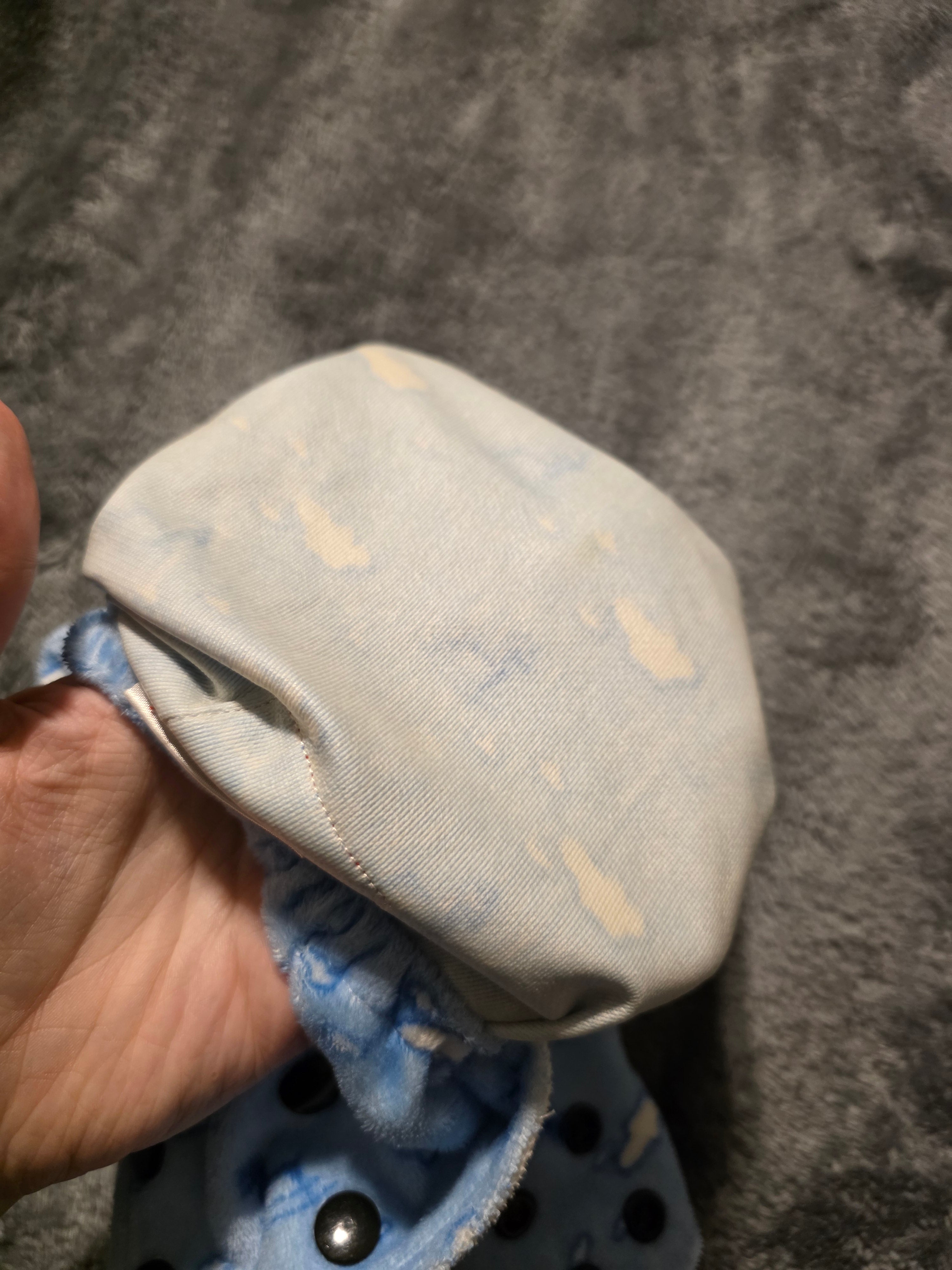 OS Royal Fluff minky Pocket (rockinghorse)